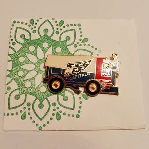 Washington Capitals Zamboni Lapel Pin EUC